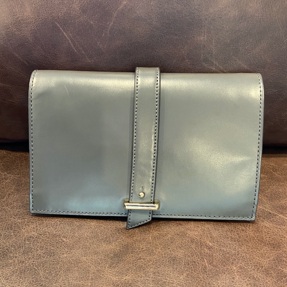 Cole Haan Vestry RFID Clutch Grey Gray